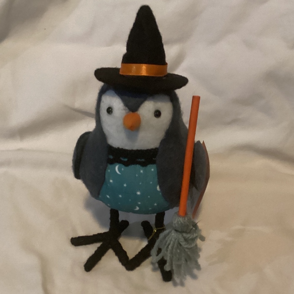Halloween Hyde and Eek Sitch with Broom Bird